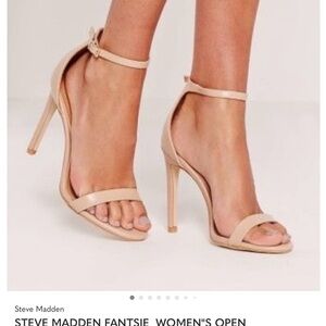 Steve Madden Fantsie Women’s Open Toe Heeled Sandals